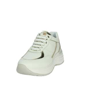 Sneakers Janet & Janet Donna J-060 Beige Oro, chaussures en toile tendance - Product Image 6