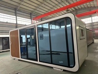 Contenedor de Envío Apilable de 20 pies, Impermeable, con 2 Dormitorios y 1 Baño |   Alquiler de Vacaciones y Casa de Vacaciones de Diseño Moderno