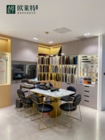 ARET Armoire Moderne Personnalisée Durable Écologique avec Bureau Intégré, Étagères Ouvertes, Combinaison Table d'Étude et Penderie en Mélaminé pour Chambre