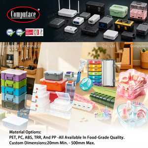 บริการฉีดขึ้นรูปพลาสติกแบบ OEM ODM กล่องพลาสติกแบบกำหนดเองสำหรับจัดเก็บ/เครื่องมือ/ยา/กล่องใส่ยา (วัสดุเกรดอาหาร PET/PC/ABS) - Product Image 3