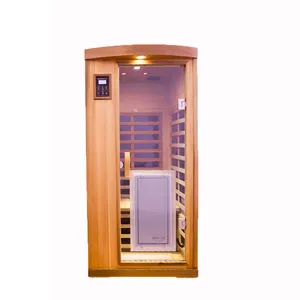 Portable Infrared Sauna Spa One Person Home Full Body Sauna Heating Foot PadPortable Chair
