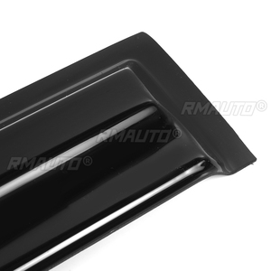 New 4x Black Tinted Car Side Door <b>Window</b> Visor Guard Vent <b>Cover</b> Trim Rain Guard Awnings Shelters for ACURA for TSX 2004-2014 - Product Image 6