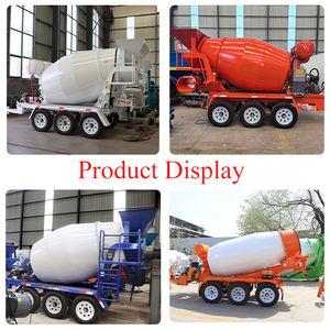 Trailer <span class=keywords><strong>Mixer</strong></span> Beton Diesel Harga Pabrik 3CBM, Trailer <span class=keywords><strong>Mixer</strong></span> Self Loader Siap Pakai untuk Dijual - Product Image 2