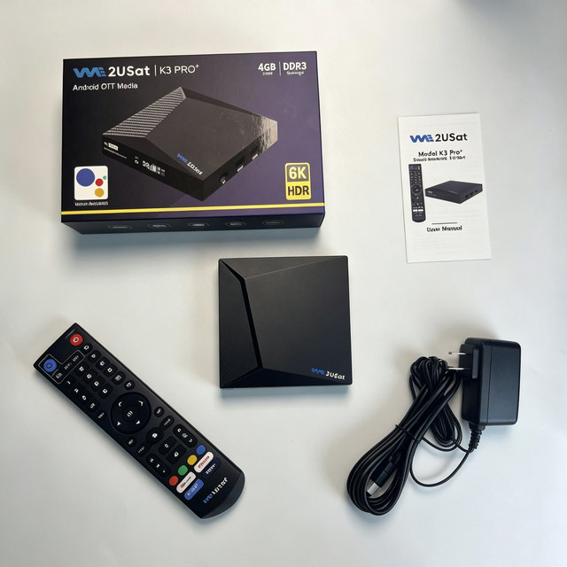 We2usat K3 PRO+ Android 12 OTT Streaming Box Allwinner H618 Quad Core 4GB 32GB 6K Ultra HD Smart TV Device Wifi6 BT5.0 1000M LAN