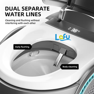 Intelligent Multicolor <strong>Blue</strong> Speakers Egg Shape Floor Mounted Water Closet Bathroom Automatic Ceramic Smart <strong>Toilet</strong> Bowl for Home - Product Image 5