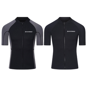 Men Swimming Race Suit <b>Wetsuit</b> Top 2mm Neoprene <b>Wetsuits</b> Jacket Diving Swimming Diving Surfing Sailing Kayaking Canoeing Rafting - Product Image 1