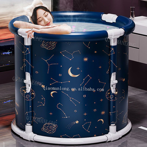 Nhà Máy Bán buôn Chất lượng cao hot bồn tắm Spa PVC xách tay gấp bồn tắm Spa Đối với trang chủ - Product Image 1