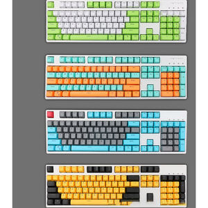 Keycaps PBT Custom Tinggi OEM 104 untuk Keyboard Mekanik Komputer - Product Image 5