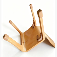 Chaise en bois pour tout-petits finition naturelle, tabouret en bois massif fait main pour salle de jeux, crèche, école maternelle, jardin d'enfants