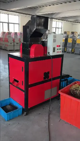 Cina produttore di costo filo elettrico macchine di frantumazione cavo automatico granulatore di rame macchina trituratore per la vendita