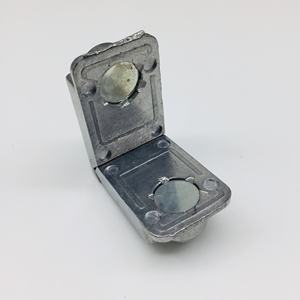 OLS-JM07 โรงงานราคาตรงมุมหน้าต่างพลาสติกข้อต่อ 5/16" ความหนา 10.5 มม. มุมหน้าต่าง - Product Image 3