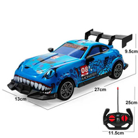 Escala tirar hacia atrás vehículo Diecast coche simulación modelo puerta apertura aleación coche de carreras juguetes para niños