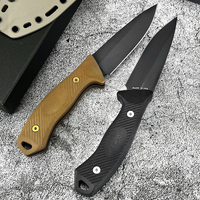 TF24 Taktisches Outdoor-Camping-Messer mit Hoher Härte 9Cr13Mov Klinge für Wildnis-Jagd Selbstverteidigung Mehrzweck-EDC-Messer