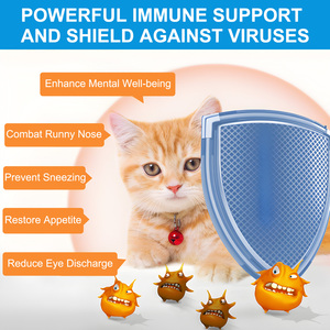 Complément alimentaire pour animaux de compagnie Oimmal, soins de santé, poudre naturelle de L-Lysine pour chats, soutien immunitaire, santé respiratoire, fonction nasale et oculaire - Product Image 5
