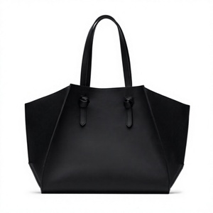 Pochette décontractée en cuir véritable pour femme, facile à porter, avec fermeture éclair souple, imperméable, grande capacité, durable et écologique - Product Image 5
