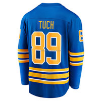 Jersey Hoki Es Buffalo Sabre Amerika Kanada Bordir Grosir # 72 Thompson # 26 Rasmus Dahlin # 91 Seragam Hoki Josh Doan