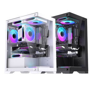 Lovingcool Vidrio templado Gaming Desktop Micro ATX <span class=keywords><strong>Mini</strong></span> <span class=keywords><strong>ITX</strong></span> PC <span class=keywords><strong>Case</strong></span> Vidrio templado <span class=keywords><strong>Mini</strong></span> Computer <span class=keywords><strong>Case</strong></span> - Product Image 1