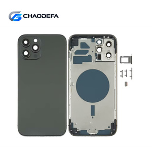 Coque arrière et châssis intermédiaire pour iPhone 12 Pro Max – Pièces de rechange pour téléphone portable – Garantie 1 an - Product Image 1