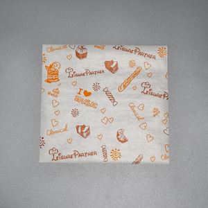 Papier sulfurisé antiadhésif 30*30cm pour four, papier huilé en silicone - Product Image 3