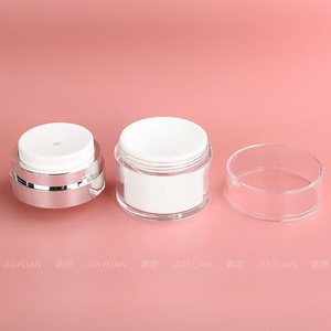 ขวดครีมอะคริลิคสุญญากาศ 15 มล. แบบกด สำหรับครีมบำรุงผิวหน้า - Product Image 3