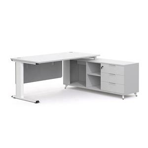 Scrivania Direzionale di Lusso per Ufficio con Gambe in Metallo per Arredamento Ufficio - Product Image 4