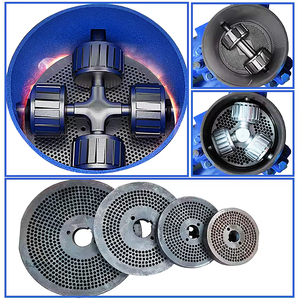小型小型動物飼料ペレットマシン2.5mm ~ 6mm家畜1時間あたり粒状機器加工機 - Product Image 5