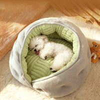 Maßgefertigte Haustier-Villa Katzenbett Abnehmbares Hundebett Winter-Warmes Katzenbett Zweifach Verwendbares Haustier-Nestbett