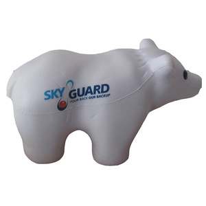 Almohada decorativa con forma de oso Sky Guard Pu para sala de estar, diseño moderno - Product Image 1