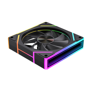 Ventilador de refrigeración de <span class=keywords><strong>CPU</strong></span> de venta directa de fábrica Lovingcool de alto rendimiento 12V 120mm LED RGB disipador de calor ventilador de caja de PC para juegos - Product Image 2
