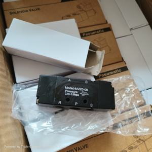 Ningbo Fenghua SLGPC JELPC <span class=keywords><strong>Shengling</strong></span> neumático de 2 vías DC24V AC110V NPT 1/4 G1/8 AC220V válvula solenoide modelo 2V025-06 2V025-08 - Product Image 3