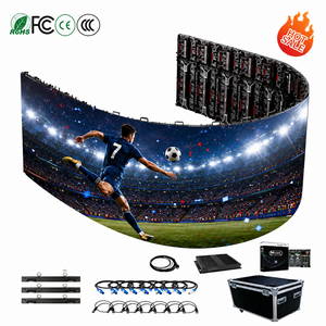 Pantalla LED Flexible para Exteriores P2.976 P3.91, Módulo Flexible de 250x250mm, 8K HDR10+, Pantalla de Alquiler de Aluminio, Video Wall para Zonas de Eventos, Serie Flex - Product Image 1