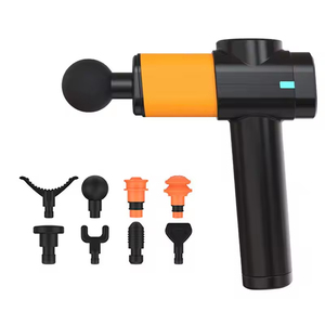 Mini appareil portable avec 8 accessoires pour le dos, les épaules, la colonne <span class=keywords><strong>lombaire</strong></span>, la physiothérapie, le soulagement de la douleur, <span class=keywords><strong>pistolet</strong></span> de <span class=keywords><strong>massage</strong></span> sans fil professionnel - Product Image 3