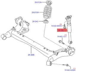 Modello <span class=keywords><strong>ford</strong></span> <span class=keywords><strong>fiesta</strong></span> sospensione 2006 ammortizzatore anteriore posteriore per <span class=keywords><strong>ammortizzatori</strong></span> <span class=keywords><strong>Ford</strong></span> <span class=keywords><strong>Fiesta</strong></span> per la modalità <span class=keywords><strong>ford</strong></span> <span class=keywords><strong>fiesta</strong></span> super charger - Product Image 2