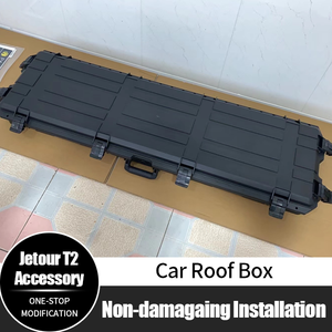 Caja <span class=keywords><strong>de</strong></span> Techo para Auto <span class=keywords><strong>de</strong></span> Doble Lado, ABS <span class=keywords><strong>de</strong></span> Alta Calidad, con Capacidad <span class=keywords><strong>de</strong></span> 38L/48L/58L para Jetour T2 Travler - Product Image 2