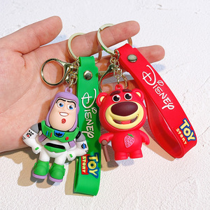 Custom Cartoon Toy PVC Story Plastic PVC <strong>Keychain</strong> Customizable Promotional Gift Keychains for Bags &amp; Cars - Product Image 6