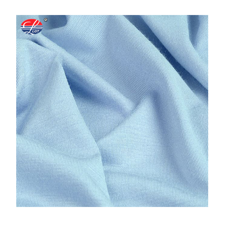 170GSM вязаный гладкокрашеные 86% модал 14% поролон футбольный костюм ткань устойчивая ткань для пошива нижнего белья