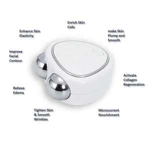 <span class=keywords><strong>Handheld</strong></span>-Schönheits <span class=keywords><strong>massage</strong></span> gerät zu Hause mit vibrierendem Mikros trom für Facelift ing und Anti-Puffiness - Product Image 4