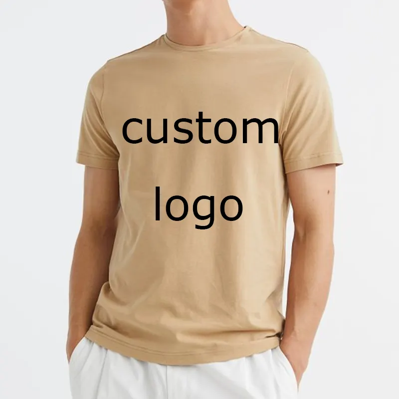 Ropa de calle 180 GSM Camiseta de algodón pesado mquina de impresión de gradiente o-cuello LED e iluminar ropa lanzador camiseta personalizada