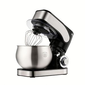 Robot pâtissier électrique domestique 5L en acier inoxydable, batteur mélangeur vertical à tête inclinable pour pétrir la pâte - Product Image 5