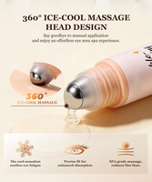Stick Crème Vegan Hydratant Éclaircissant Anti-Cernes Anti-Poches Anti-Âge à l'Huile d'Émeu et Caféine Marque Blanche