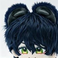 Peluche personnalisée OEM, jouet en peluche anime, peluche humanoïde garçon avec oreilles d'animaux, vente en gros B2B directe d'usine, faible MOQ