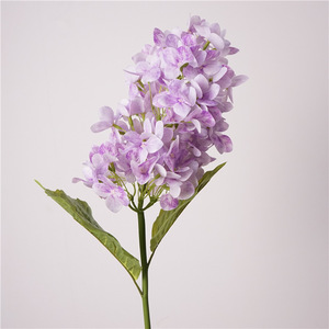 Flores de hortensia blancas grandes Nuevo diseño Hecho a mano Real Touch Elementos decorativos de boda reutilizables - Product Image 2