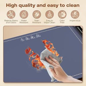 Rollable Smart Rectangle Modern Eco-Friendly Food Warming <b>Mat</b> Fast Heating <b>Silicone</b> Tray Electric Warming Pad 4 Level - Product Image 5