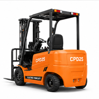 Chariot élévateur contrepoids électrique Xuande 3 tonnes, batterie lithium-ion, certifié CE, fourches de 1070 mm pour la manutention des matériaux