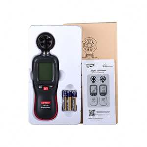 WT82/WT82B Mini capteur d'anémomètre à ultrasons à chauffage automatique certifié CE Instrument de mesure de <span class=keywords><strong>vitesse</strong></span> de l'énergie solaire à bas prix - Product Image 6