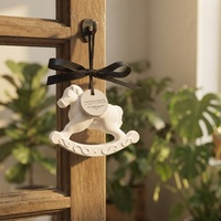 TopOne Pendentif Parfumé en Plâtre Auto et Maison Parfum Longue Durée Anti-Odeurs Design Géométrique