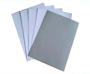 Beyaz Kraft kağıt kaplamalı dupleks tahta gri geri lamine gri karton
