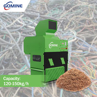 Nouvelle technologie : Machine de recyclage et de granulation de câbles, séparateur de fils, petit granulateur de câbles en cuivre pour la récupération en chantier