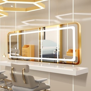 Miroir LED simple face de style épuré pour salon de coiffure professionnel - Product Image 6
