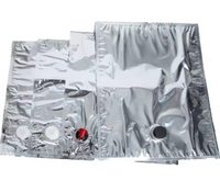 Distributeur de sacs de sécurité anti-humidité en papier jetable personnalisé 1L 2L 3L pour eau minérale, jus, café, bière, boissons